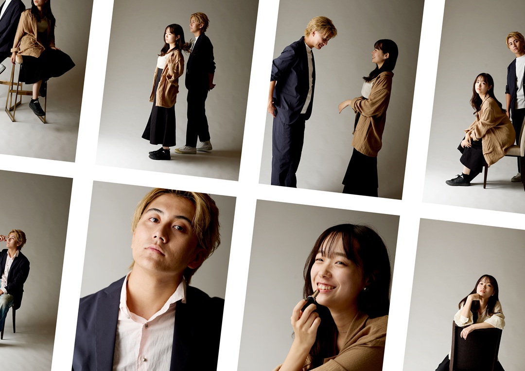 ポーズの選択ができる